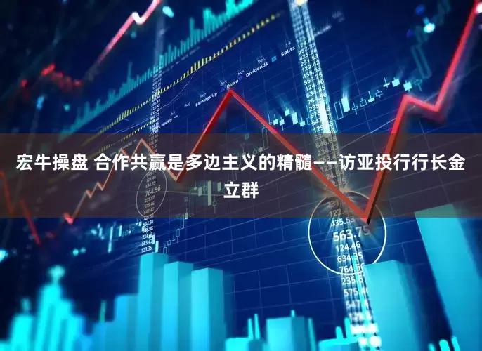 宏牛操盘 合作共赢是多边主义的精髓——访亚投行行长金立群