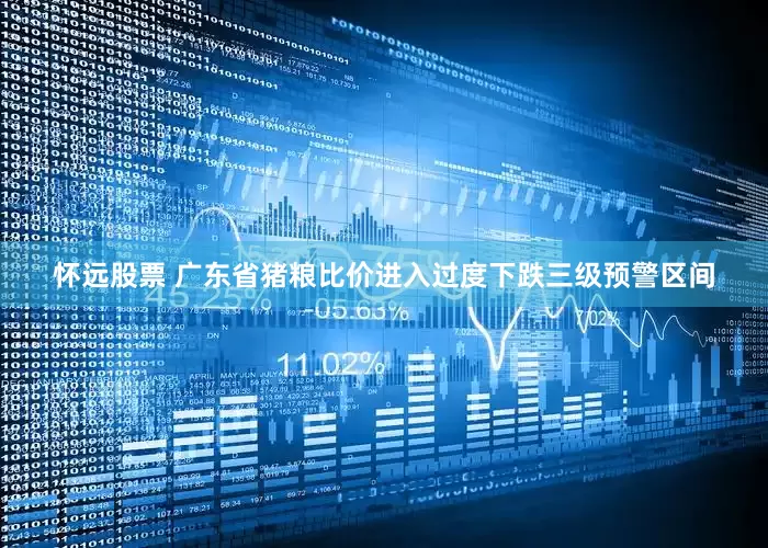 怀远股票 广东省猪粮比价进入过度下跌三级预警区间